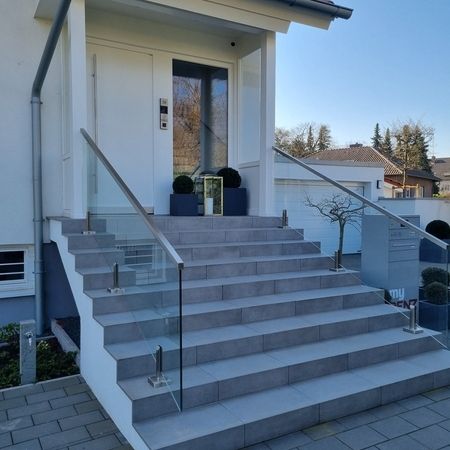 Hauseingangs-Geländer