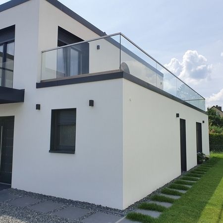 Balkongeländer klar