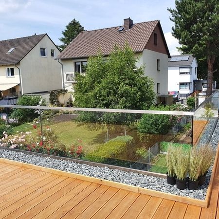 Ganzglas-Balkongeländer