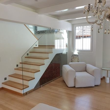 Ganzglas-Treppen- und Absturzsicherung