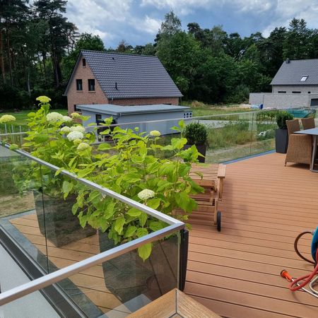 Ganzglas-Balkongeländer