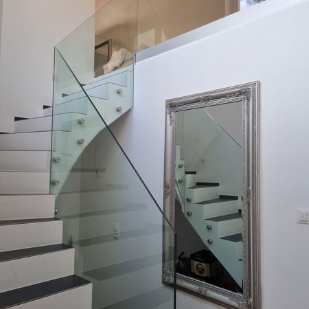 Glas- und Brüstungsgeländer Privathaus