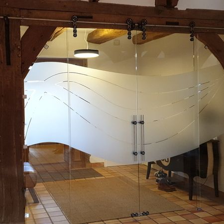 MWE Schiebetür System Spider Retrodesign