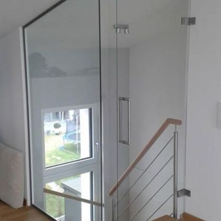 Spielzimmer Glastür mit Absturzsicherung