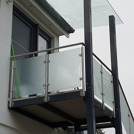 Glas-Überdachung Wohnungs-Eingangsbereich