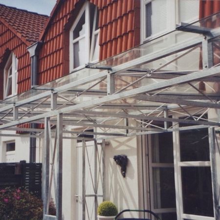 Glas-Überdachung-Terrasse Sonderkonstruktion B. Fehrmann 002